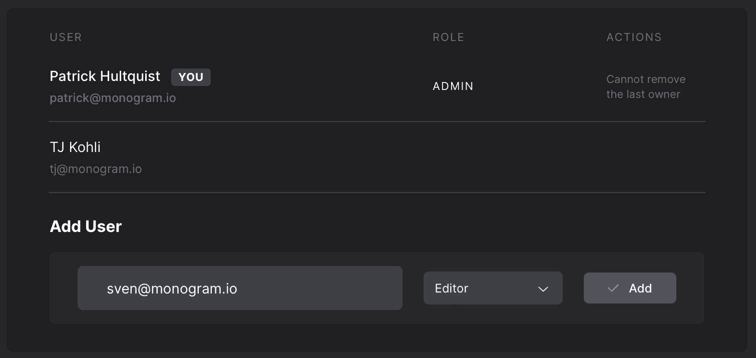Managing library members and roles in Library Settings
